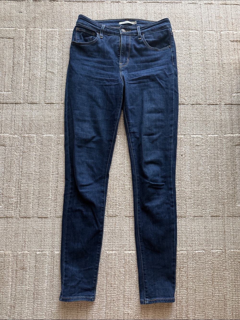 Dark Indigo Skinny Jeans -